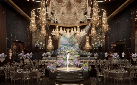 莫奈花园 [ 最大36桌 · 高10.0m · 无柱 ·  ]