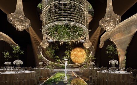 鎏光秘境 [ 最大18桌 · 高5.0m · 无柱 ·  ]